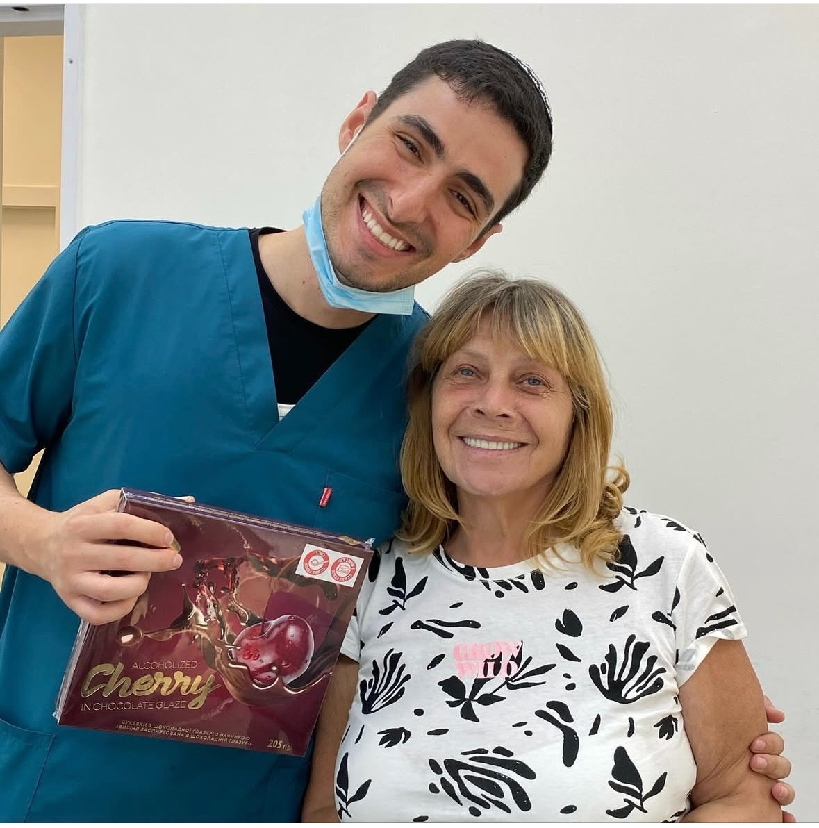 רגע של תודה במרפאה